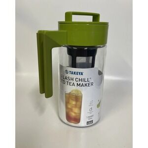 Takeya Iced Tea Maker w/ Patented Flash Chill Technology 1 Quart